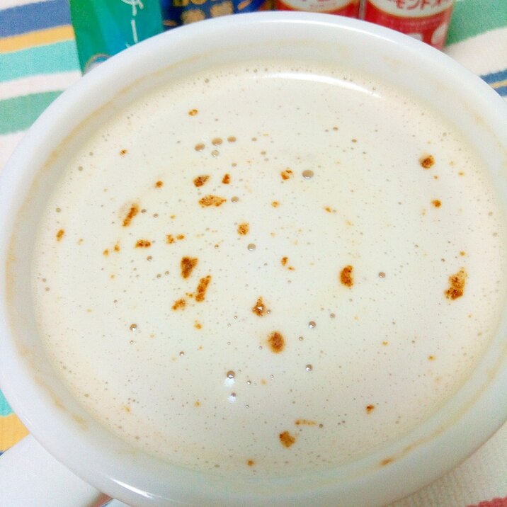 ホッと☆バニラ杏仁風カプチーノ♪